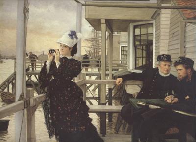 James Tissot The Captain's Daughter (nn01) oil painting picture